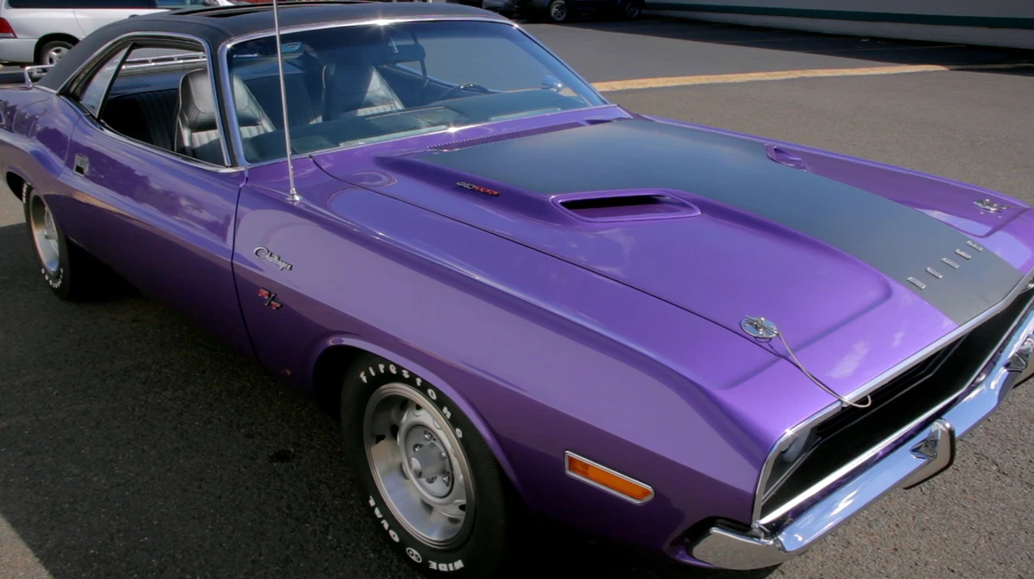 1970 SUNROOF CHALLENGER PLUM CRAZY — Graveyard Carz